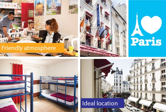 AIJ, cheap, youth hostel, Paris