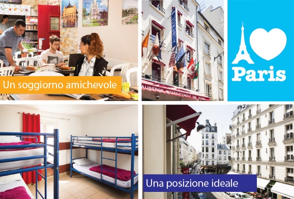 AIJ, cheap, youth hostel, Paris