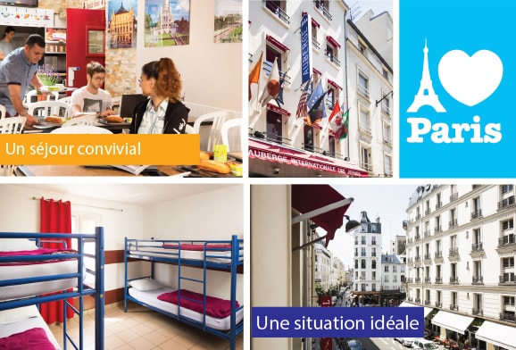 AIJ, cheap, youth hostel, Paris